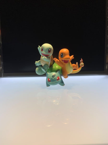 Gen 1 Starters Bulbasaur Squirtle Charmander - Pokemon Mini Figure - IN STOCK